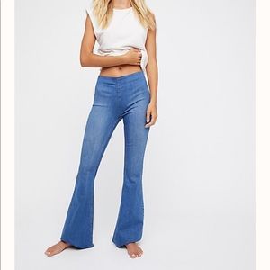 NWT Free People Flare jeans Size L